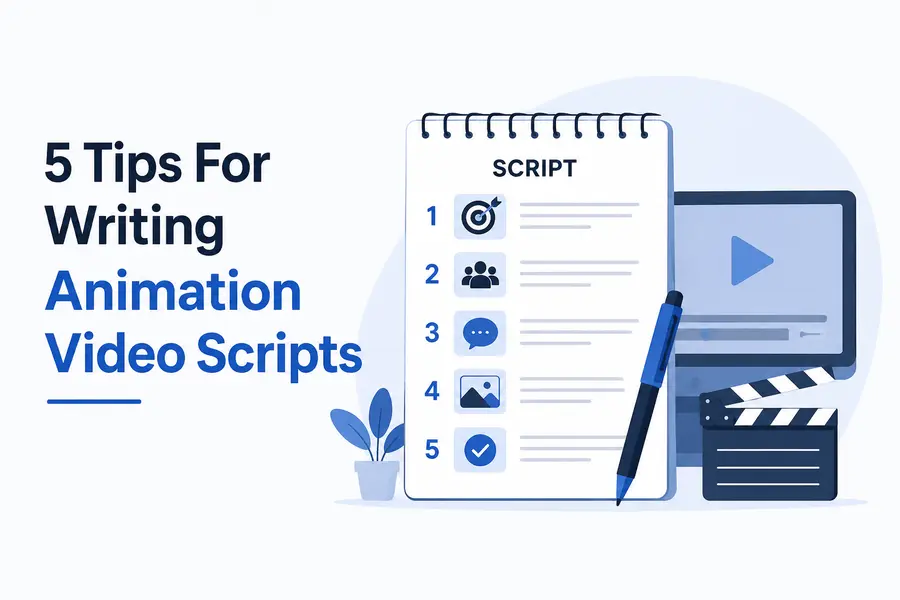 5 Tips For Writing Animation Video Scripts