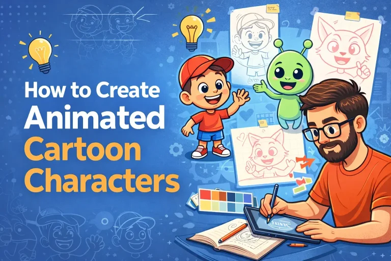 How to Create Animated Cartoon Characters