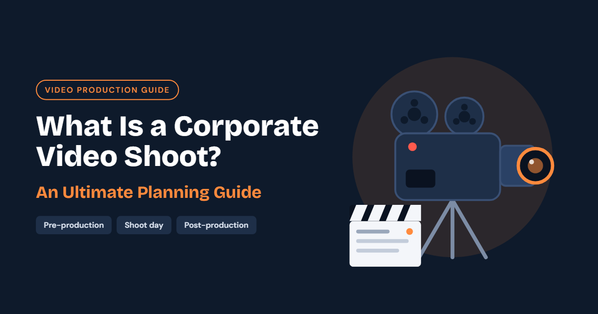 What Is a Corporate Video Shoot